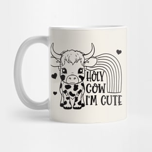 Holy Cow I'm Cute Mug